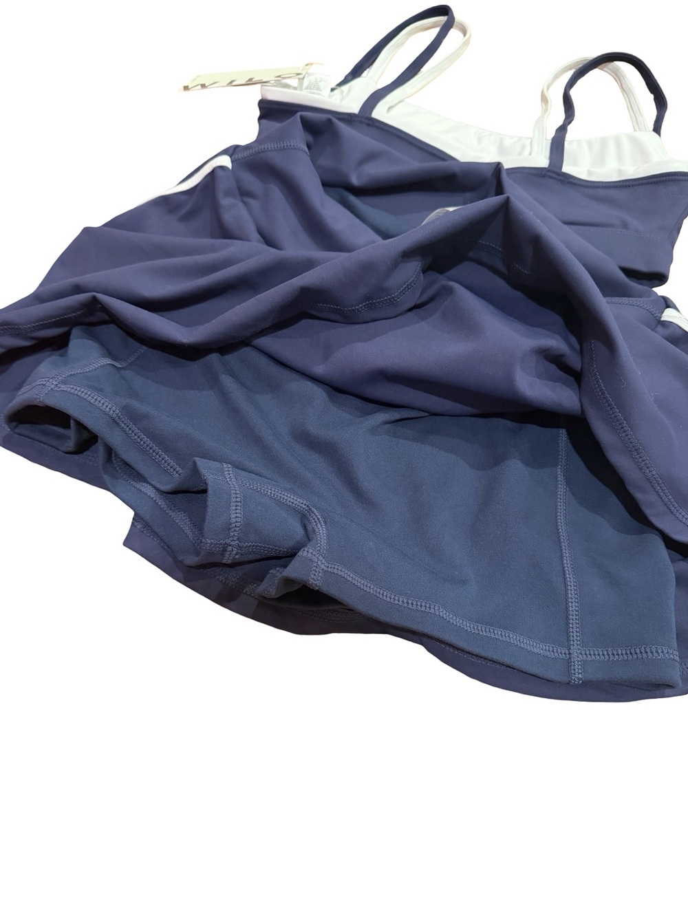 Wilo The Label Double Layer Sports Bra & Skort Set Navy XS NWT - Picture 5 of 7